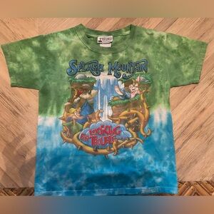 Disney Parks Splash Mountain Looking For Trouble Tie Dye T-shirt